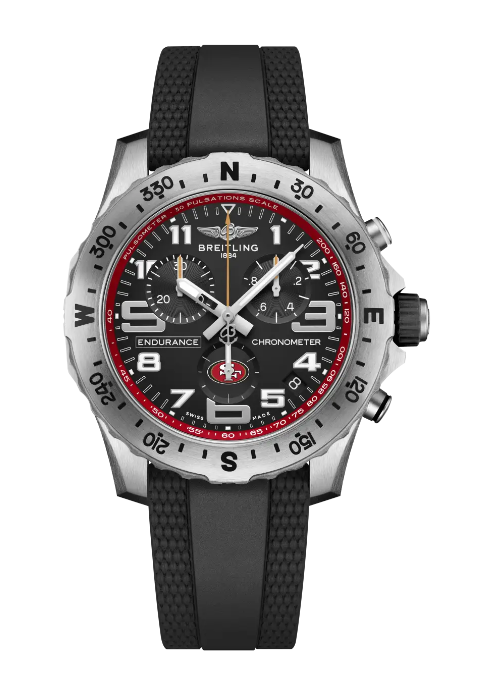 Review Breitling Endurance Pro 44 NFL San Francisco 49ers Edition Replica watch E823106A1B7S1